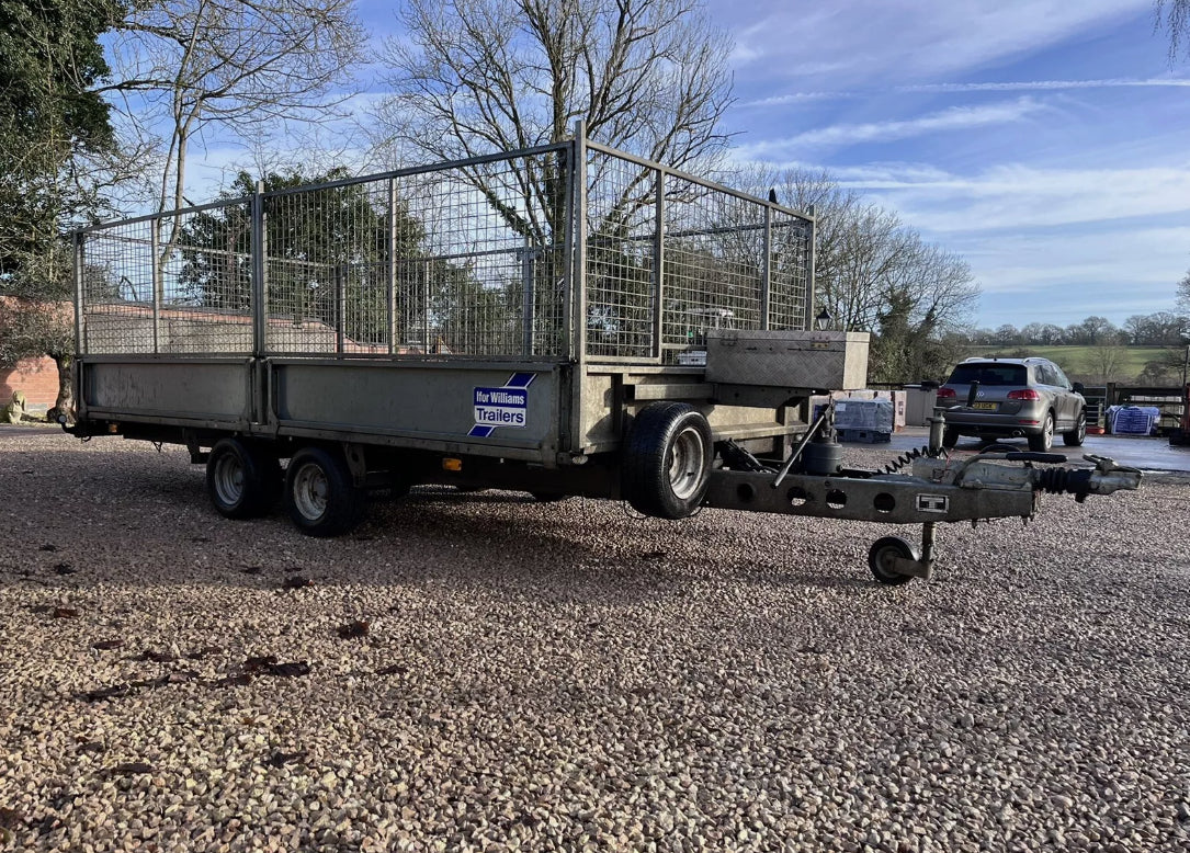 IFOR WILLIAMS TILTBED TRAILER 4021-302 – IMMACULATE CONDITION >>--NO VAT ON HAMMER--<<