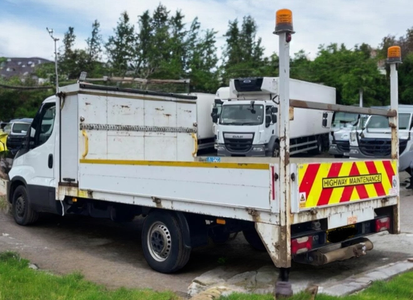 2018 IVECO DAILY 3.5 TON DROPSIDE TRUCK