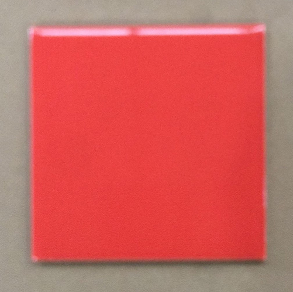 3800 PILKINGTONS PLAIN COLOUR POPPY WALL TILES 100 X 100 X 6.5MM (4X4")