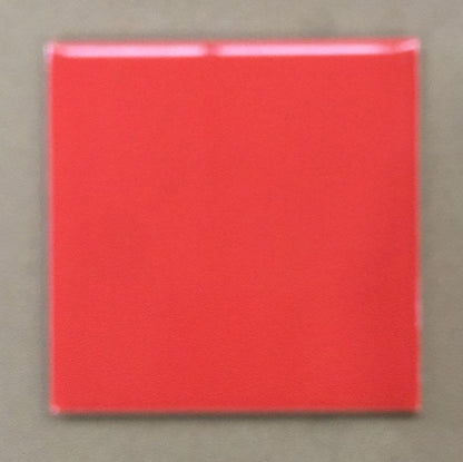 3800 PILKINGTONS PLAIN COLOUR POPPY WALL TILES 100 X 100 X 6.5MM (4X4")