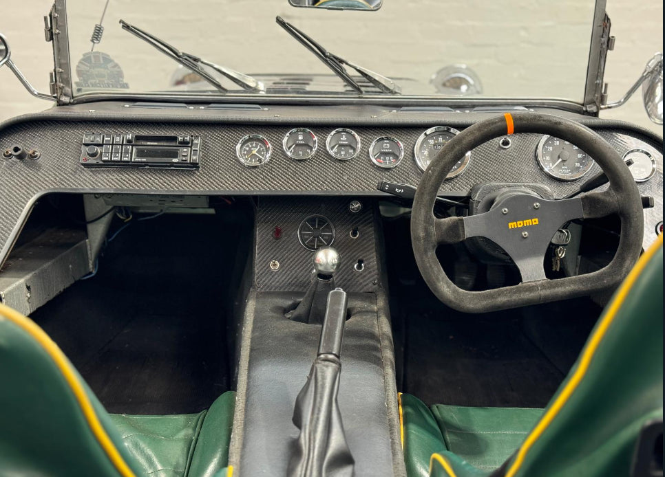 1996 ROBIN HOOD KIT CAR – SILVER AND GREEN – PETROL >>--NO VAT ON HAMMER--<<