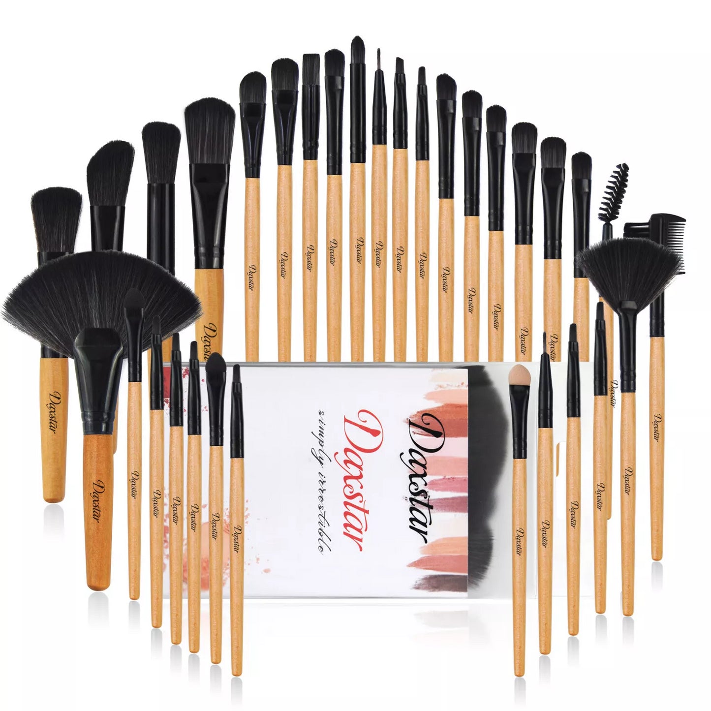 200 X BRAND NEW MAKEUP BRUSH SETS - CHOSEN AT RANDOM - SEE IMAGES - MEGA DEAL!!