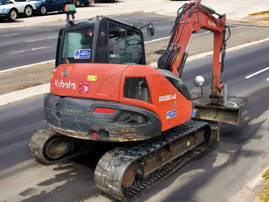 KUBOTA KX080-4 MIDI EXCAVATOR - 2018 - 8.3T