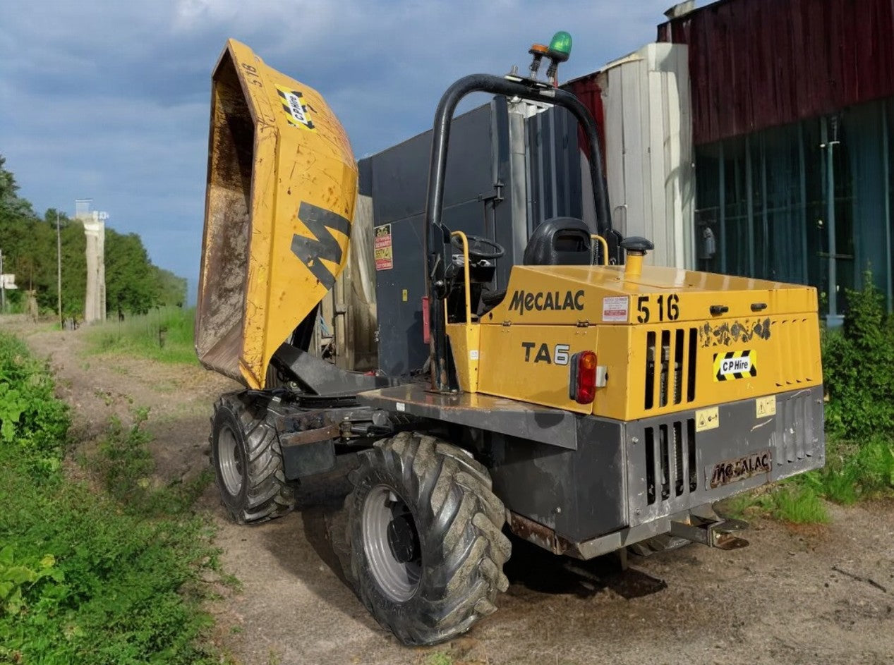 2018 MECALAC TA6S 6-TON SWIVEL DUMPER