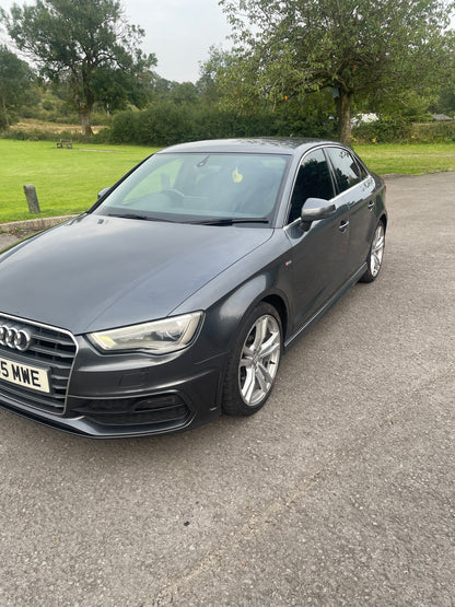 65 PLATE AUDI A3 S LINE TFSI 150 - LOW MILEAGE, WELL-SPEC’D WITH MOT UNTIL 2025