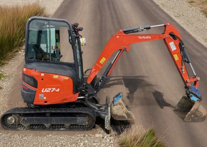 2021 KUBOTA U27-4 2.7T MINI EXCAVATOR