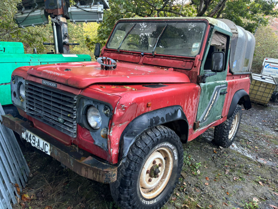 1994 LAND ROVER DEFENDER 90 PICKUP TRUCK – 300TDI ENGINE – 4X4 >>--NO VAT ON HAMMER--<<