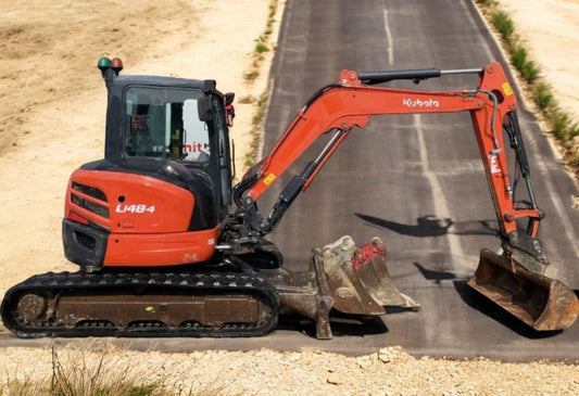 KUBOTA U48-4 MINI EXCAVATOR | YEAR: 2019 | 4.8T