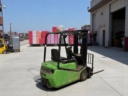**(INCLUDES CHARGER)** 2006 CESAB C3E150 ELECTRIC 3-WHEEL FORKLIFT – 1,500KG CAPACITY