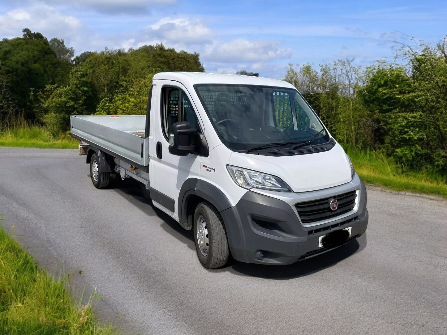 2017 FIAT DUCATO 2.3 (EURO 6) 14FT FLATBED PICKUP TRUCK >>--NO VAT ON HAMMER--<<