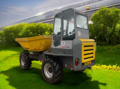 2014 WACKER NEUSON 6001S 6 TONNE SWIVEL DUMPER