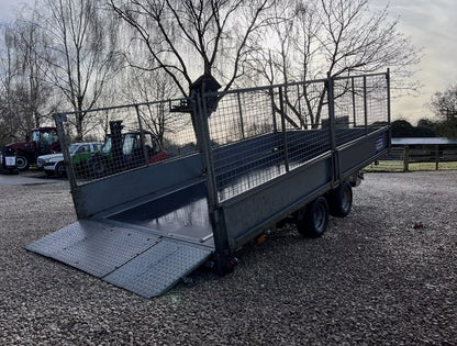 IFOR WILLIAMS TILTBED TRAILER 4021-302 – IMMACULATE CONDITION >>--NO VAT ON HAMMER--<<