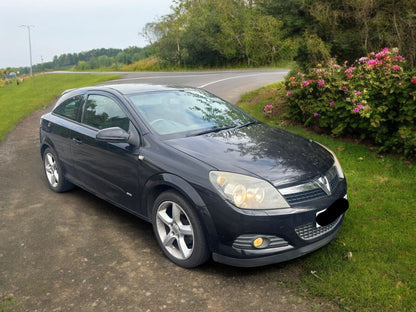 2007 VAUXHALL ASTRA 1.8 SRI COUPE - BLACK, 104K MILES, ULEZ COMPLIANT >>--NO VAT ON HAMMER--<<