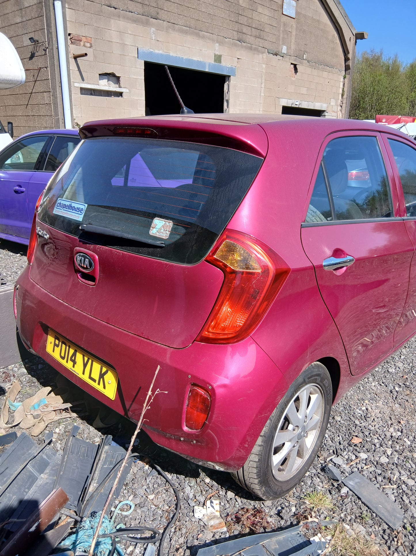 **(ONLY 82K MILEAGE)** 2014 KIA PICANTO 2 – 1.0 PETROL HATCHBACK >>--NO VAT ON HAMMER--<<