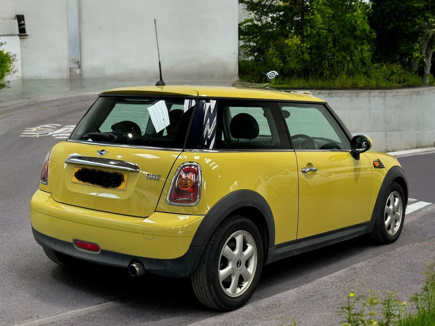 2010 MINI ONE 1.6 AUTOMATIC - YELLOW - HATCHBACK >>--NO VAT ON HAMMER--<<