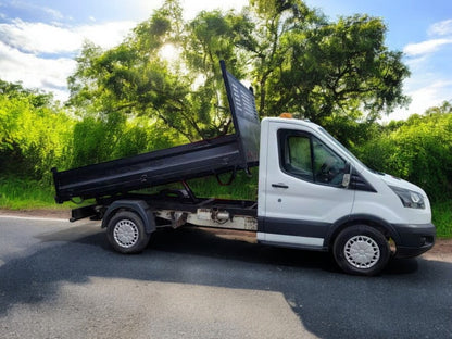 2018 (18) FORD TRANSIT 350 TDCI SINGLE CAB TIPPER – 71K MILES