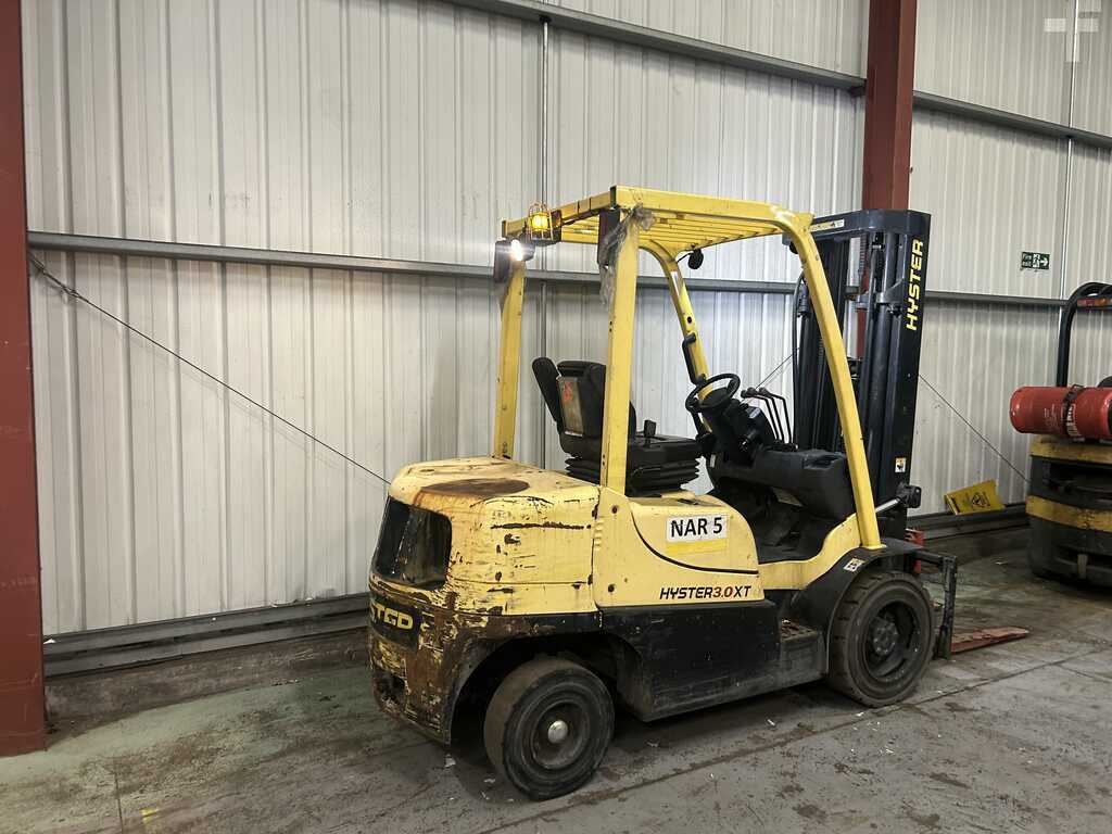 2017 HYSTER H3.0XT DIESEL FORKLIFT