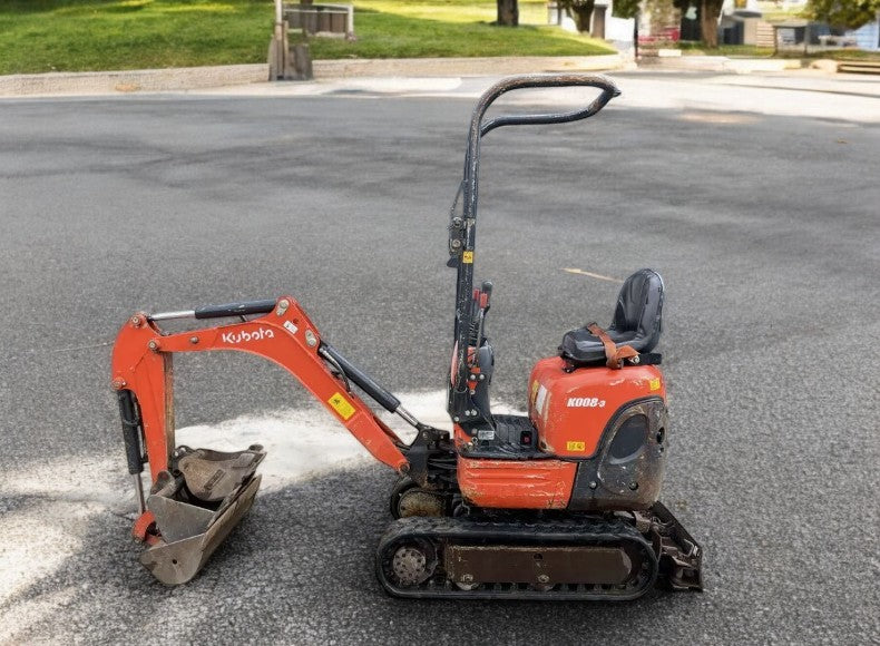 2018 KUBOTA K008-3 MICRO EXCAVATOR