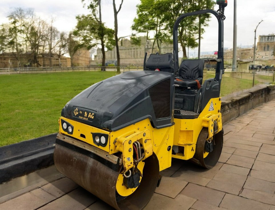 2019 BOMAG BW120 AD-5 TWIN DRUM ROLLER