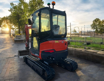 2019 KUBOTA U27-4 2.7 TONNE EXCAVATOR 3,560 HOURS