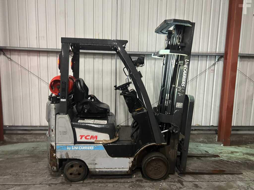 2015 TCM MCP1F1A15LU LPG FORKLIFT - 1,500KG CAPACITY