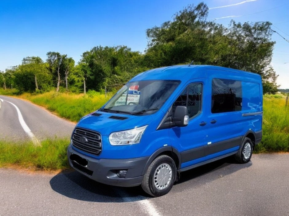 2018 (68) FORD TRANSIT 350 TDCI 170BHP RWD L3H2 CREW VAN >>--NO VAT ON HAMMER--<<