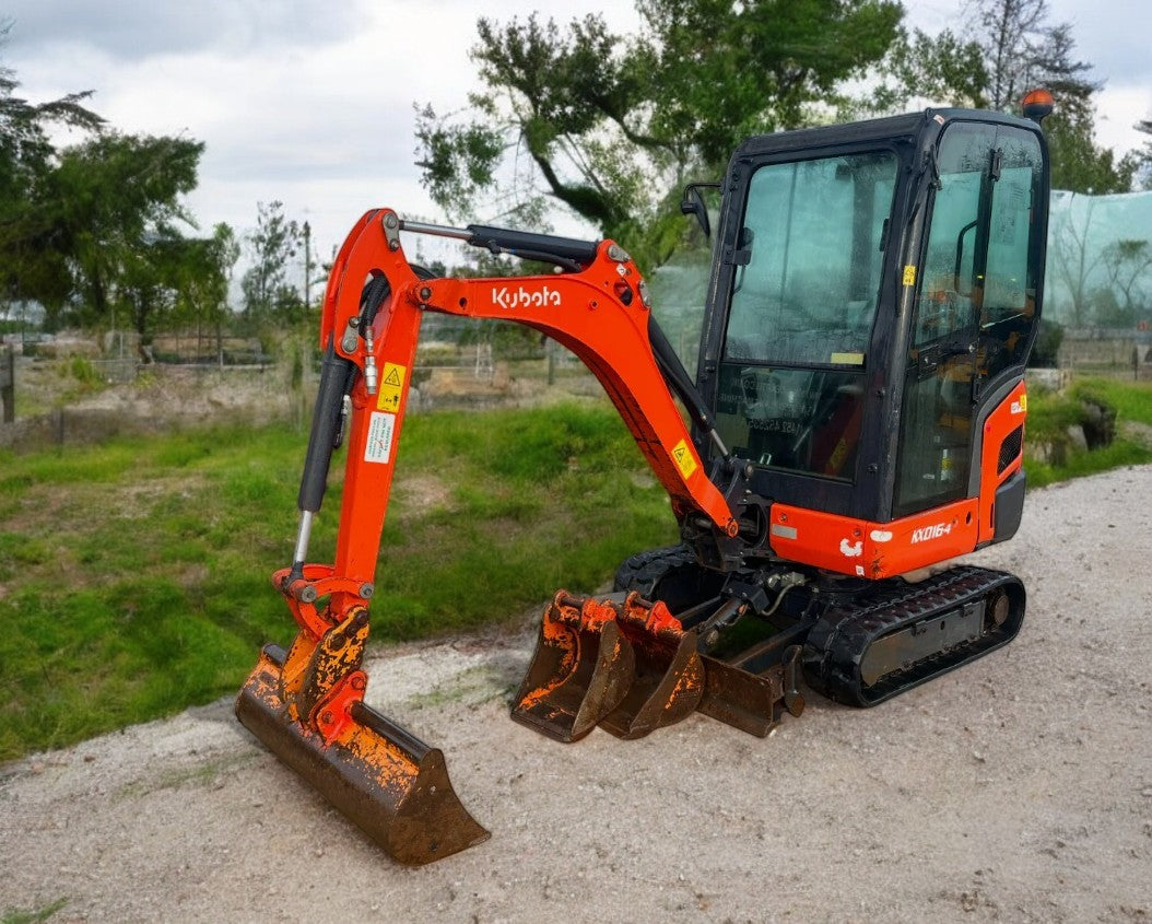 2020 KUBOTA KX016-4 1.6 TONNE EXCAVATOR DIGGER HOURS: 1,398