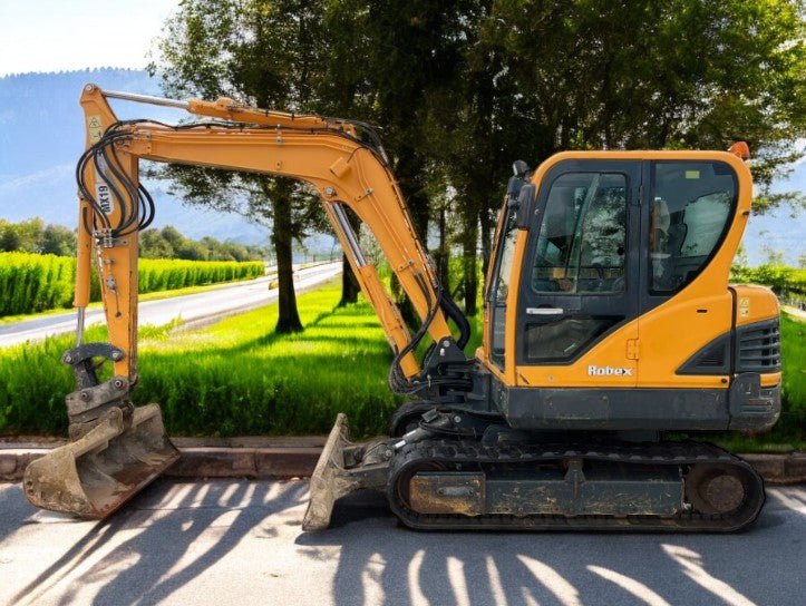 2018 HYUNDAI ROBEX R55-9A 5.65 TONNE EXCAVATOR