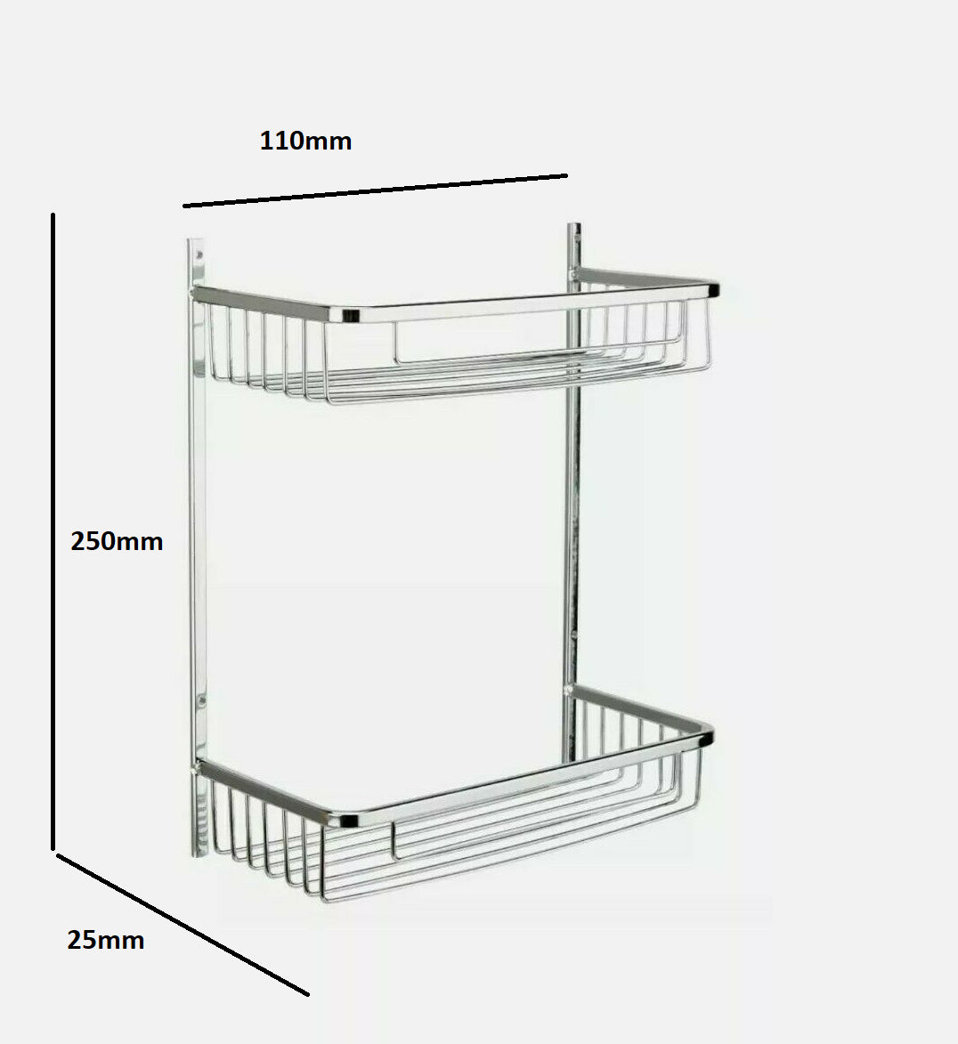 140 X SHOWER WALL BASKETS