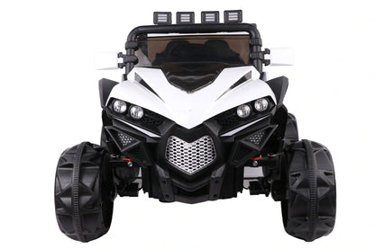 WHITE 4X4 ATV/UTV KIDS BUGGY JEEP ELECTRIC CAR WITH REMOTE BRAND NEW BOXED