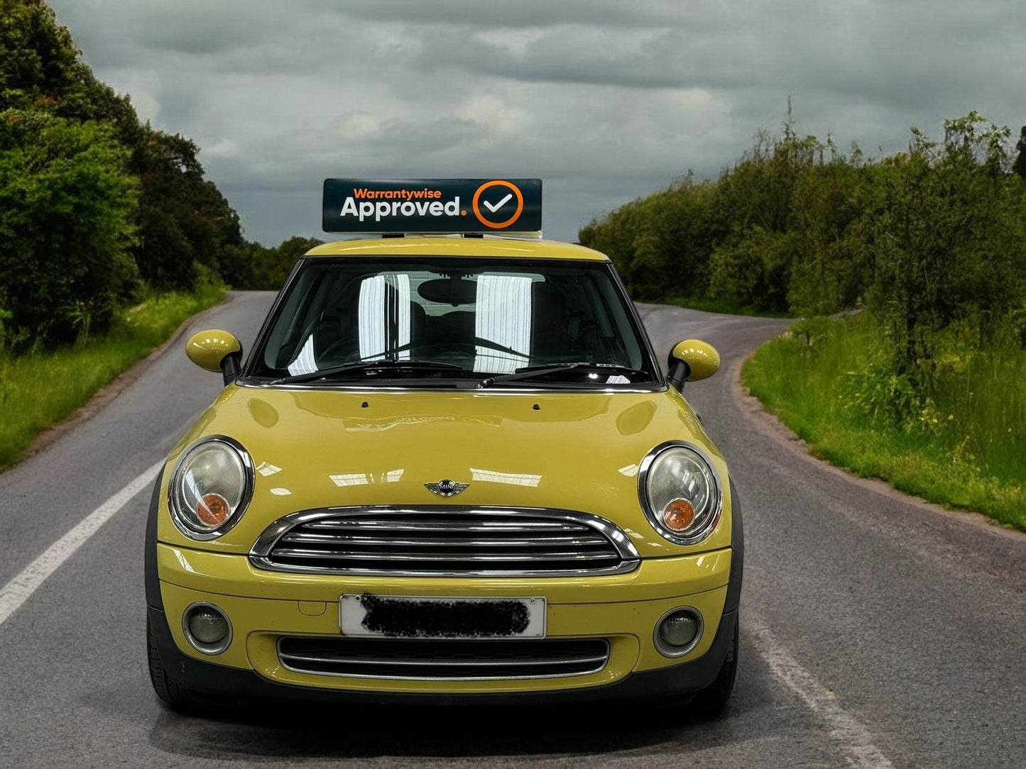 2010 MINI ONE 1.6 AUTOMATIC - YELLOW - HATCHBACK >>--NO VAT ON HAMMER--<<