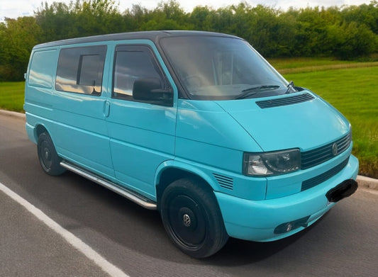 1998 VOLKSWAGEN 1000 TD SWB T4 CAMPER VAN – STUNNING PORSCHE PACIFIC BLUE >>--NO VAT ON HAMMER--<<