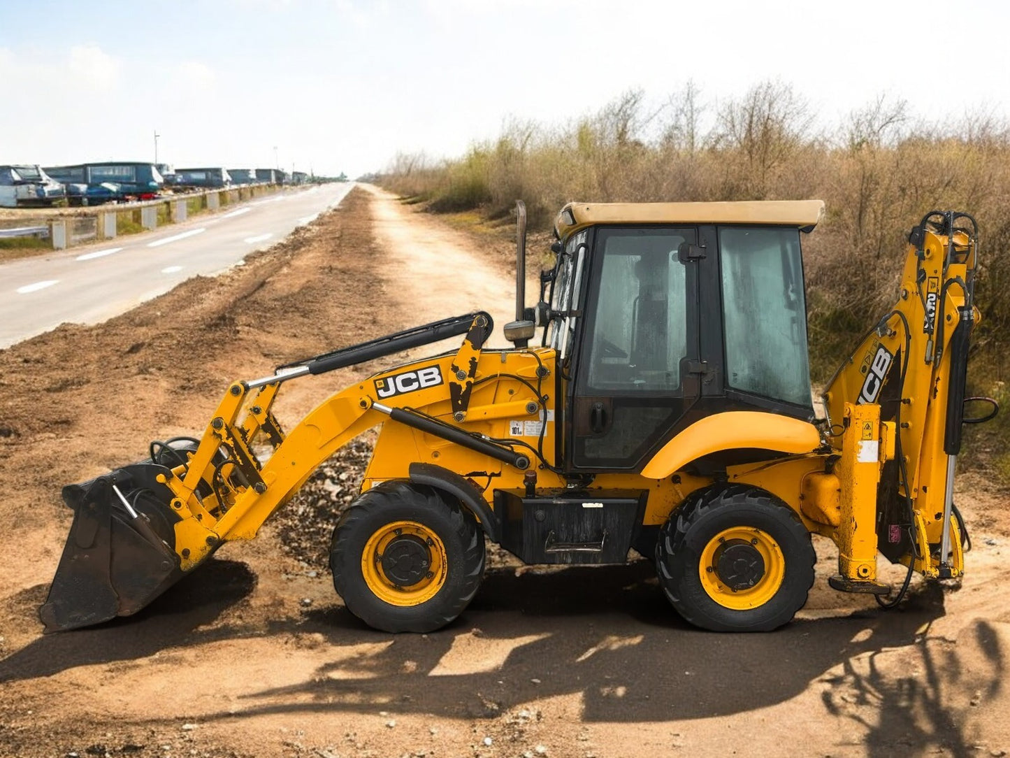 2013 JCB 2CX STREETMASTER FRONT LOADER HOURS: 4,140