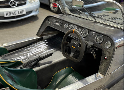 1996 ROBIN HOOD KIT CAR – SILVER AND GREEN – PETROL >>--NO VAT ON HAMMER--<<