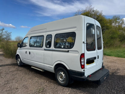 2008 LDV MAXUS LWB MINIBUS COLOR: WHITE