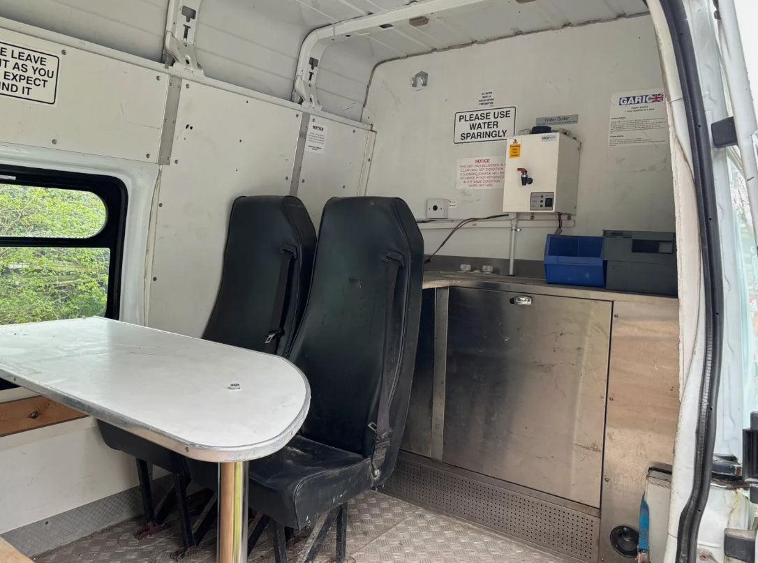 2008 FORD TRANSIT WELFARE VAN - 5 SEATS WITH CAMPER CONVERSION AND TOILET