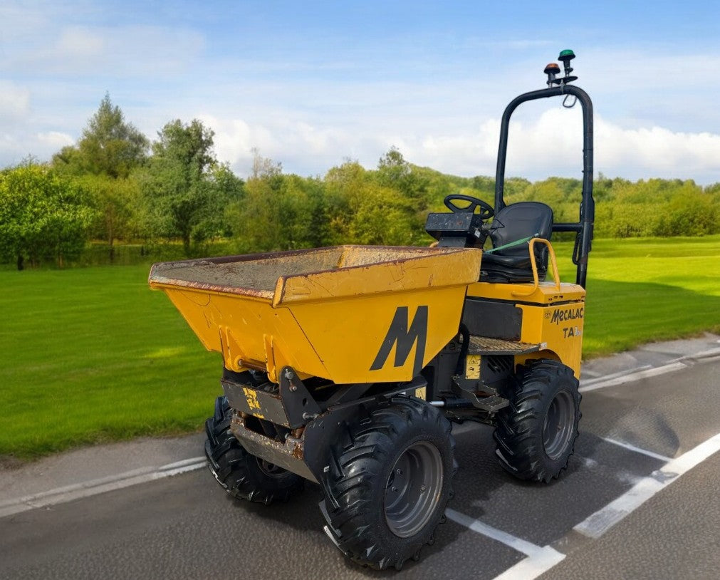 2018 MECALAC TA1EH 1 TONNE HI-TIP DUMPER HOURS: 767