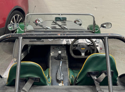 1996 ROBIN HOOD KIT CAR – SILVER AND GREEN – PETROL >>--NO VAT ON HAMMER--<<