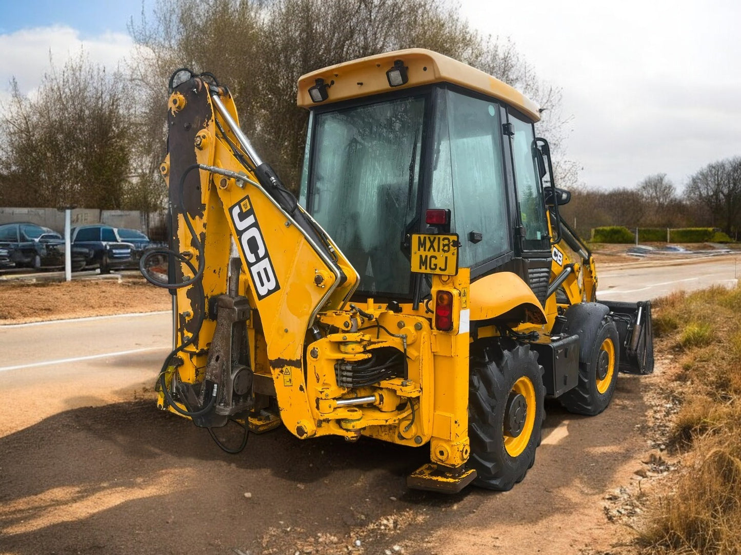 2013 JCB 2CX STREETMASTER FRONT LOADER HOURS: 4,140