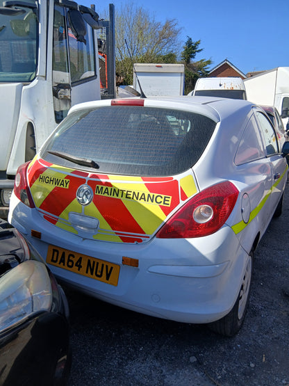 **(ONLY 97K MILEAGE)** 2014 VAUXHALL CORSA CDTI ECOFLEX CAR DERIVED VAN >>--NO VAT ON HAMMER--<<