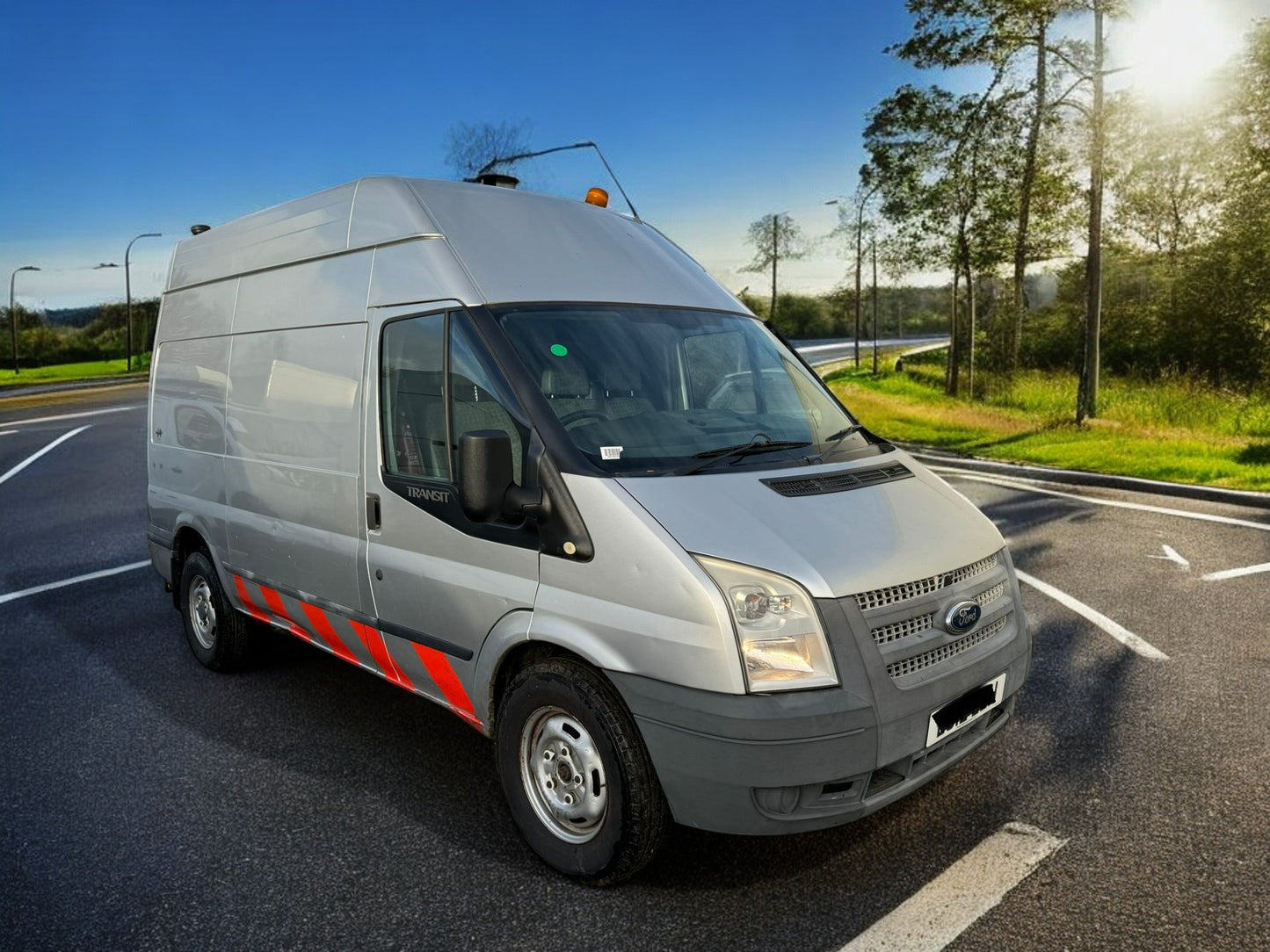 2012 FORD TRANSIT 155 T350 RWD COMPRESSOR VAN