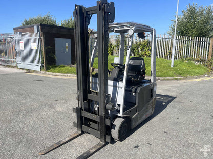 2015 TCM ELECTRIC 3-WHEEL FORKLIFT A1N1L15H**(INCLUDES CHARGER)**