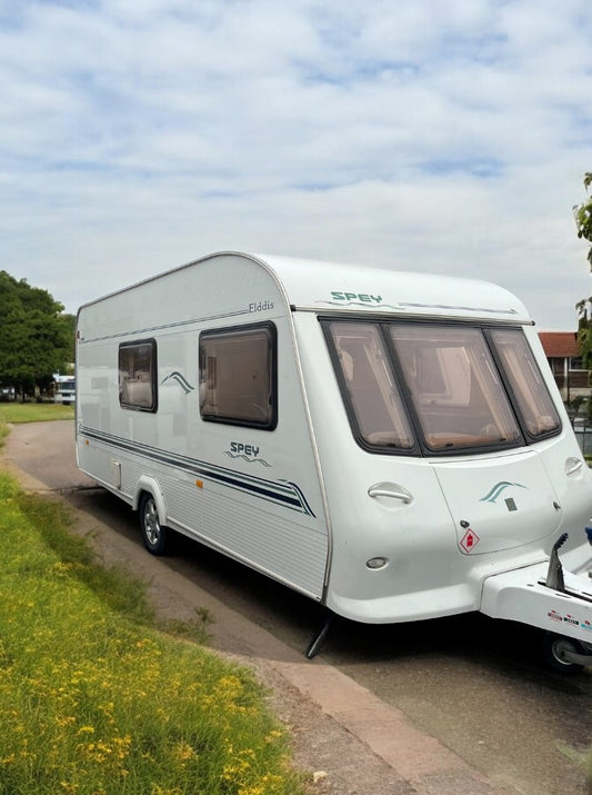 2003 ELDDIS SPEY 4 BERTH TOURING CARAVAN - FULLY EQUIPPED & READY FOR ADVENTURES!