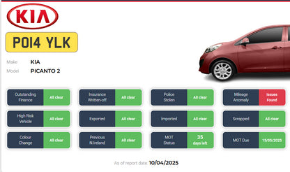 **(ONLY 82K MILEAGE)** 2014 KIA PICANTO 2 – 1.0 PETROL HATCHBACK >>--NO VAT ON HAMMER--<<