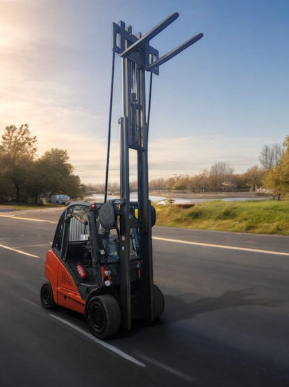 LINDE H35D-02 DIESEL FORKLIFT TRUCK – 3.5 TON LIFT