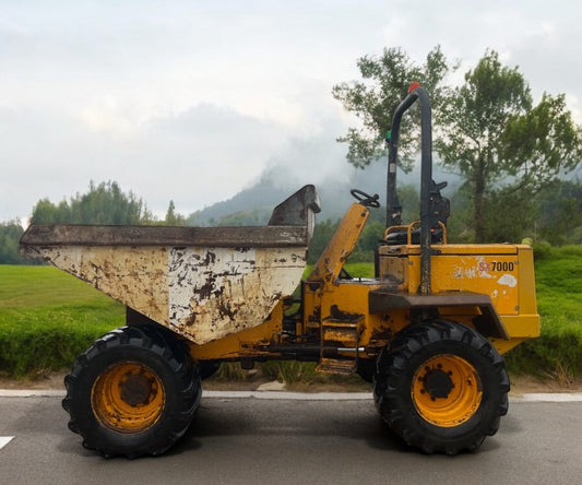 2007 BARFORD SX7000 7 TONNE STRAIGHT TIP DUMPER HOURS: 4,822