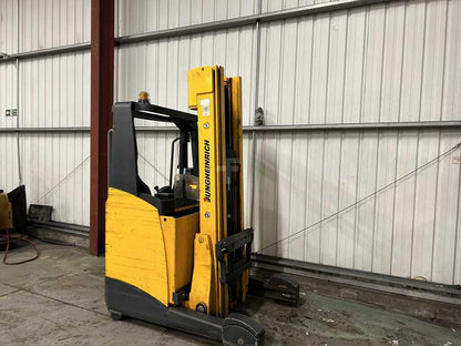 **(INCLUDES CHARGER)** 2011 JUNGHEINRICH ETV214 REACH TRUCK