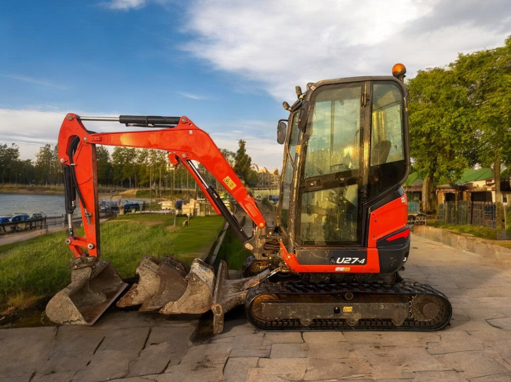 2018 KUBOTA U27-4 2.7 TONNE EXCAVATOR