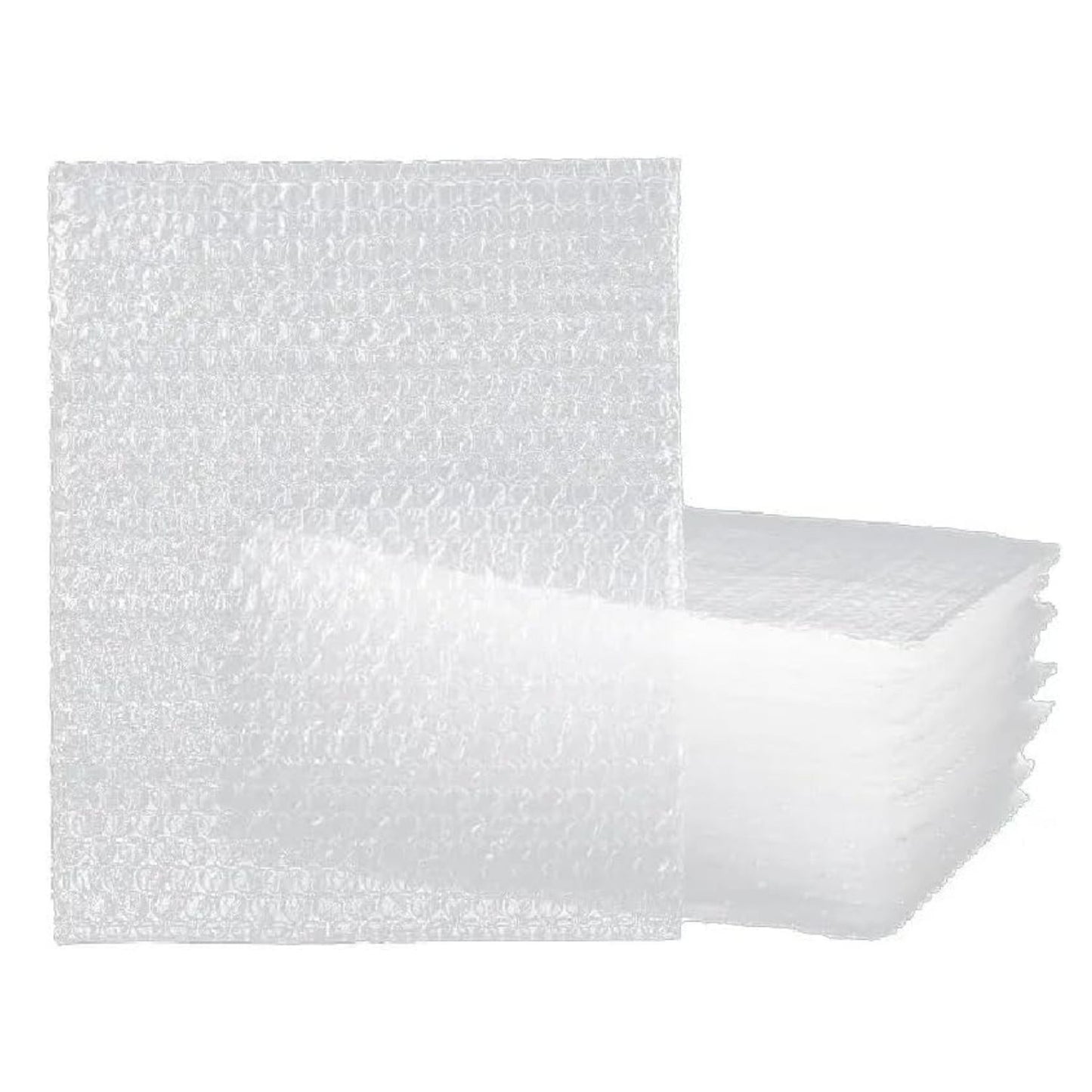 10 BOXES OF 100 PEEL AND SEAL BUBBLE WRAP PREMIUM CLEAR POUCH BAGS, 100X135MM