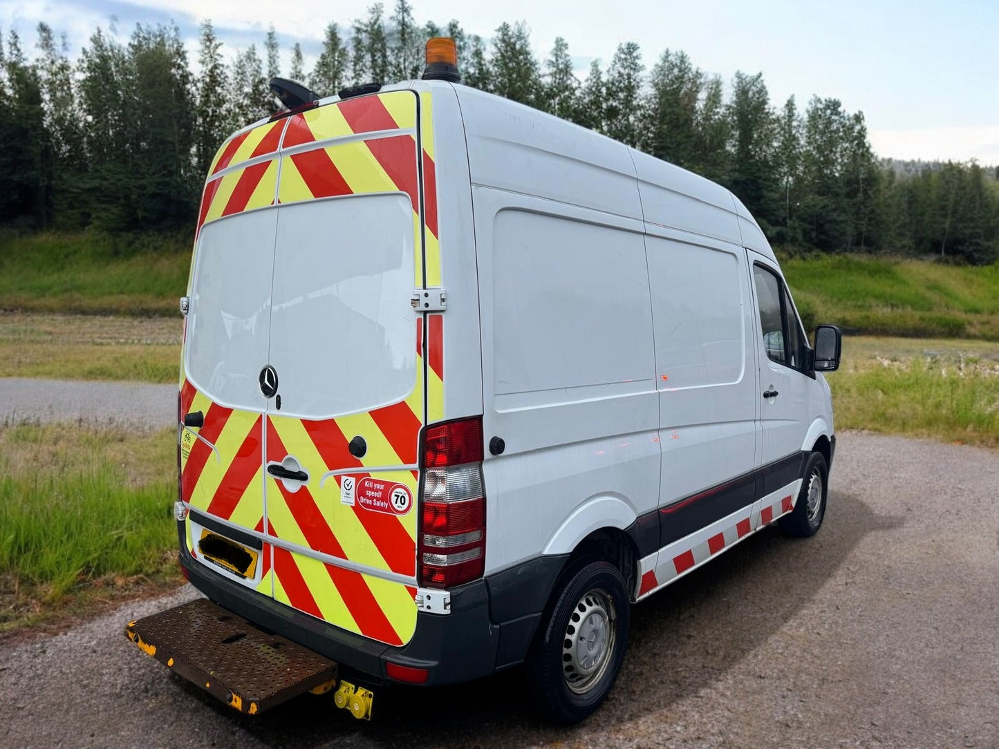 2017 MERCEDES-BENZ SPRINTER 314 CDI PTO COMPRESSOR VAN